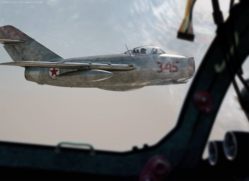 Illustration for article titled Incredibly realistic 3D renders of fighter planes